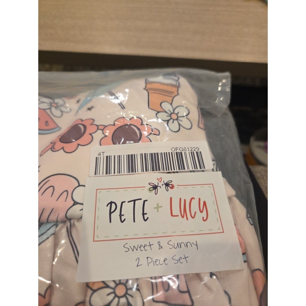 Pete & Lucy Sweet & Sunny 2 Piece Set Size 4T - Picture 12 of 12